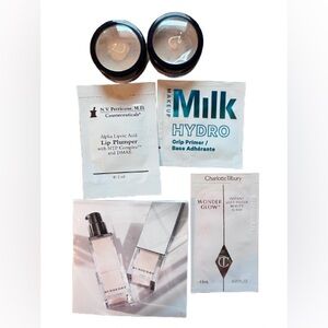 Trial size bundle Charlotte Tilbury, Milk, Burberry, Jane Aredale, Perricone